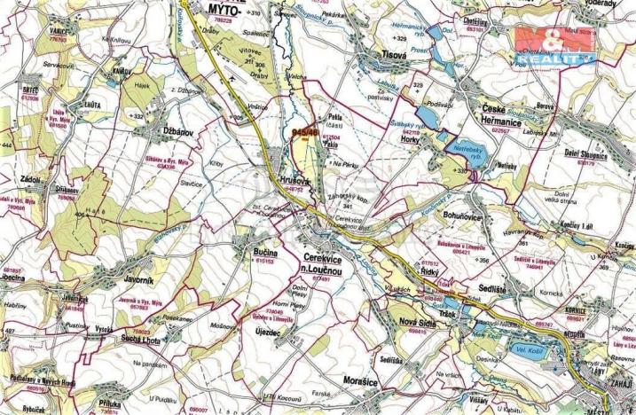 Prodej louky, Cerekvice nad Loučnou - Pekla, 1811 m2