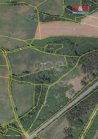 Prodej lesa, Úbislavice, 13753 m2