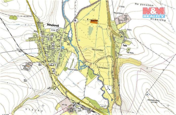 Prodej trvalého travního porostu, Cerekvice nad Loučnou, 1762 m2