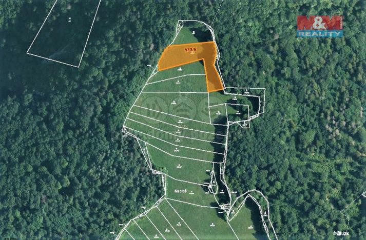 Prodej trvalého travního porostu, Blansko, 3308 m2