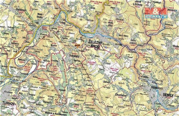 Prodej trvalého travního porostu, Koberovy, 2213 m2