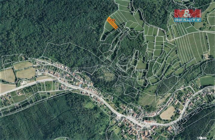 Prodej louky, Blansko, 2157 m2