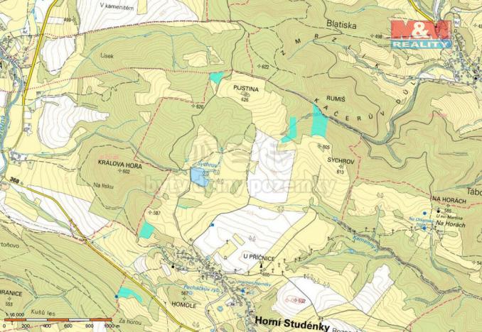 Prodej lesa, Horní Studénky, 78705 m2