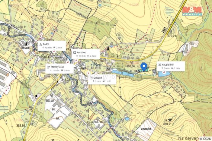 Prodej zahrady, Chřibská, 1281 m2