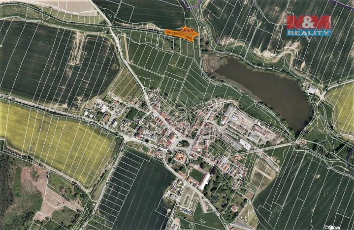 Prodej trvalého travního porostu, Dub, 3051 m2