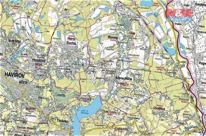 Prodej trvalého travního porostu, Stonava, 1256 m2