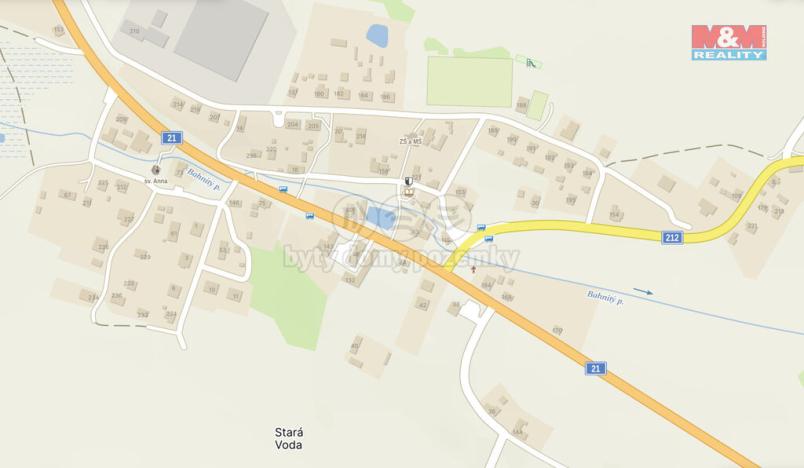 Prodej pozemku pro bydlení, Stará Voda, 491 m2