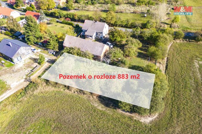 Prodej pozemku pro bydlení, Slabce - Rousínov, 883 m2