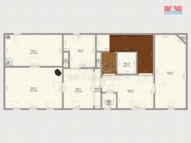 Prodej zemědělské usedlosti, Bor, náměstí Republiky, 247 m2