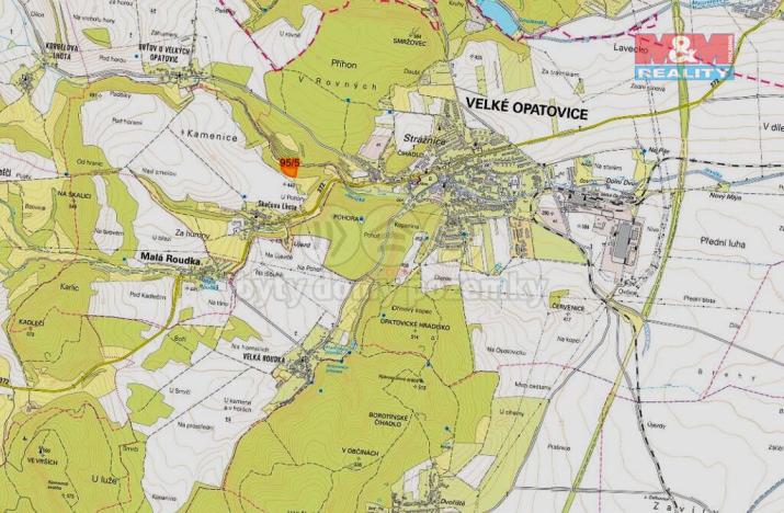 Prodej lesa, Malá Roudka, 9123 m2