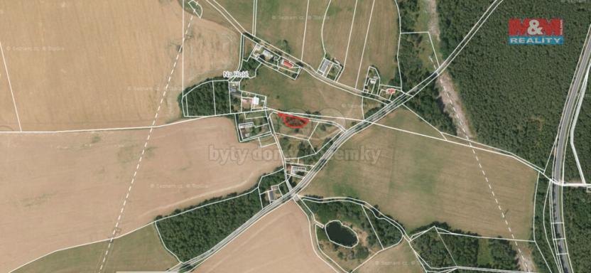 Prodej zahrady, Krsy, 649 m2