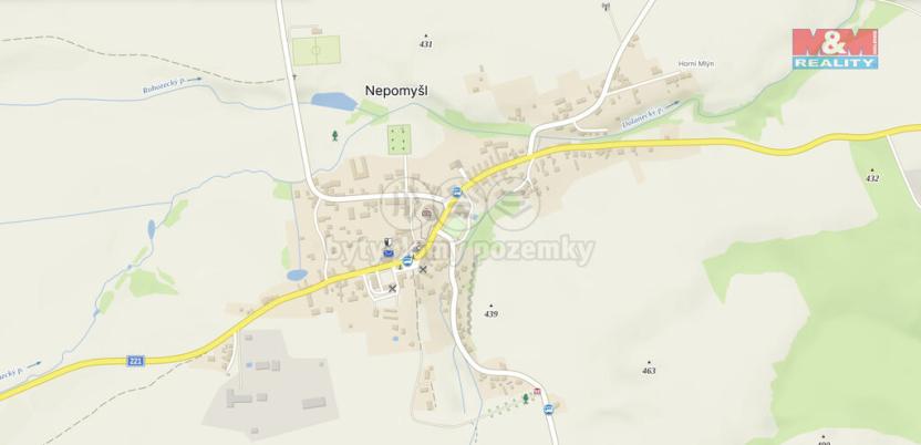 Prodej pozemku pro bydlení, Nepomyšl, 1797 m2