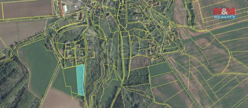 Prodej trvalého travního porostu, Tuchořice, 4242 m2