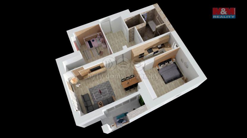 Prodej bytu 3+kk, Ostrava - Moravská Ostrava, 28. října, 63 m2