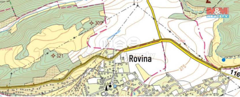Prodej zemědělské půdy, Lety, 1013 m2