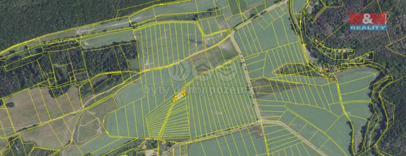 Prodej pole, Lety, 561 m2