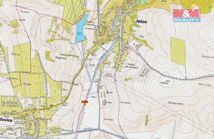 Prodej rybníku, Ježov, 38 m2