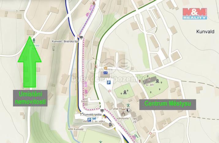 Prodej pozemku pro bydlení, Kunvald, 330 m2