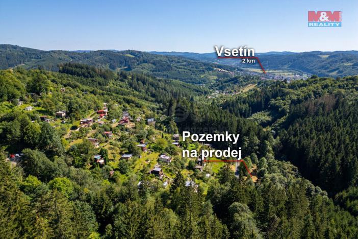 Prodej zahrady, Vsetín, 444 m2