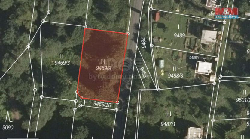 Prodej zahrady, Vsetín, 452 m2