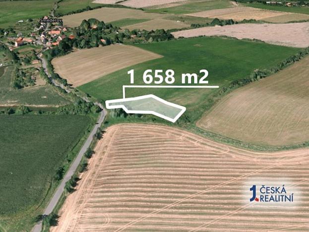 Prodej podílu zemědělské půdy, Ždírec, 847 m2