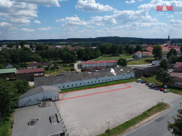 Pronájem pozemku pro komerční výstavbu, Nová Bystřice, Švermova, 756 m2