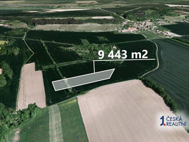 Prodej podílu zemědělské půdy, Vinaře, 1573 m2