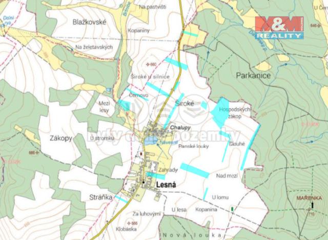 Prodej rodinného domu, Lesná, 80 m2