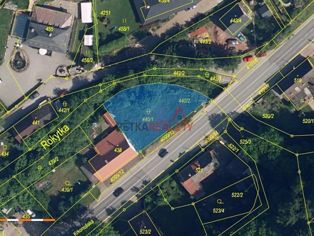 Prodej pozemku pro bydlení, Nová Paka, Krkonošská, 692 m2