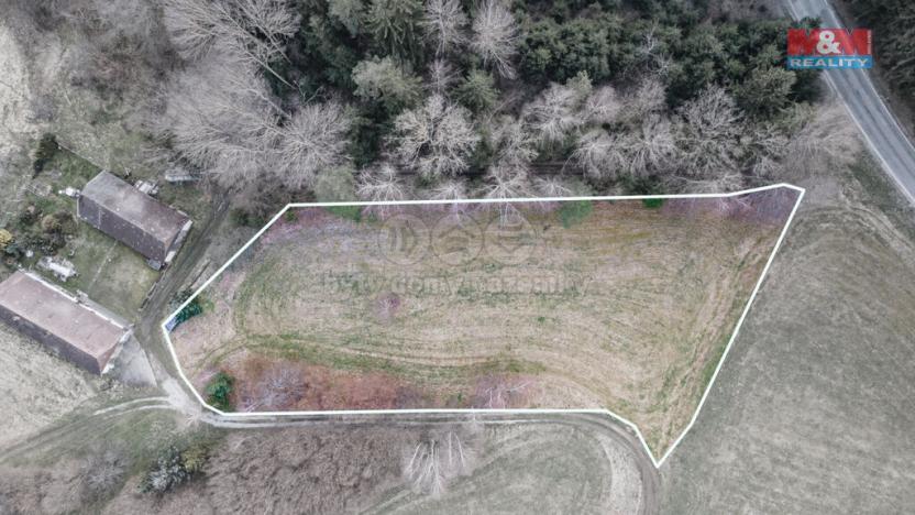 Prodej trvalého travního porostu, Číměř - Nová Ves, 4279 m2