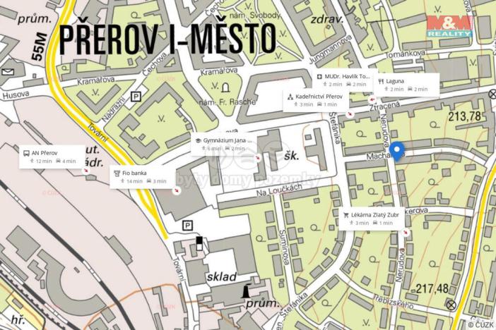 Prodej rodinného domu, Přerov - Přerov I-Město, Nerudova, 294 m2