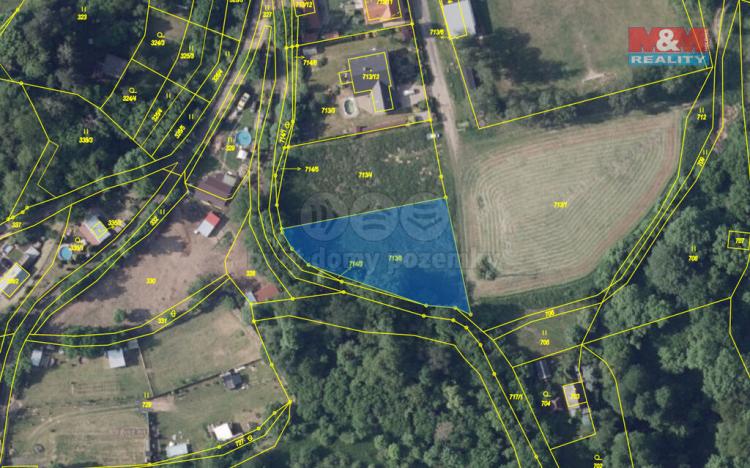 Prodej louky, Ústí nad Labem - Sebuzín, 1543 m2