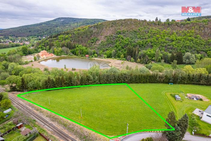 Prodej pozemku pro bydlení, Jince, Za černým mostem, 1500 m2