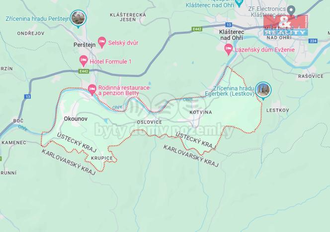 Prodej pole, Okounov - Oslovice, 404 m2