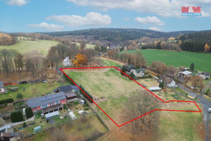 Prodej pozemku pro bydlení, Aš - Kopaniny, 8187 m2