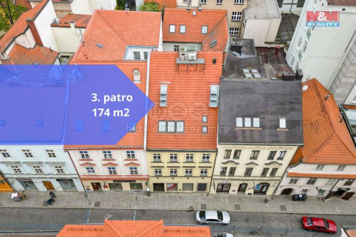 Pronájem kanceláře, Plzeň - Vnitřní Město, Bezručova, 174 m2