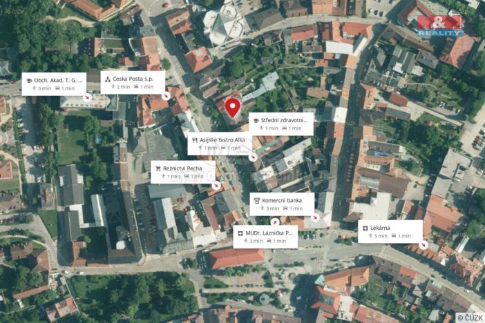 Pronájem obchodního prostoru, Jindřichův Hradec - Jindřichův Hradec II, Klášterská, 103 m2