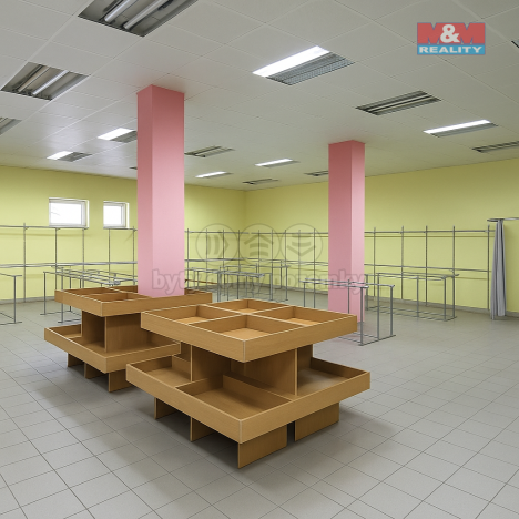 Prodej obchodního prostoru, Bílina, Želivského, 467 m2