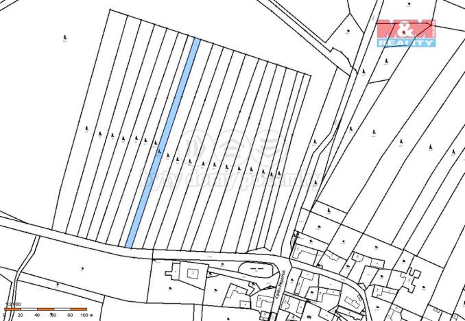 Prodej lesa, Dražíč, 2085 m2