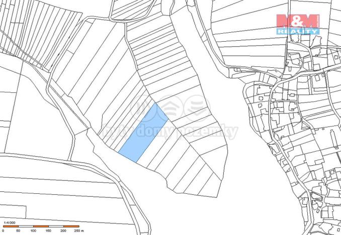 Prodej lesa, Borovany, 13225 m2