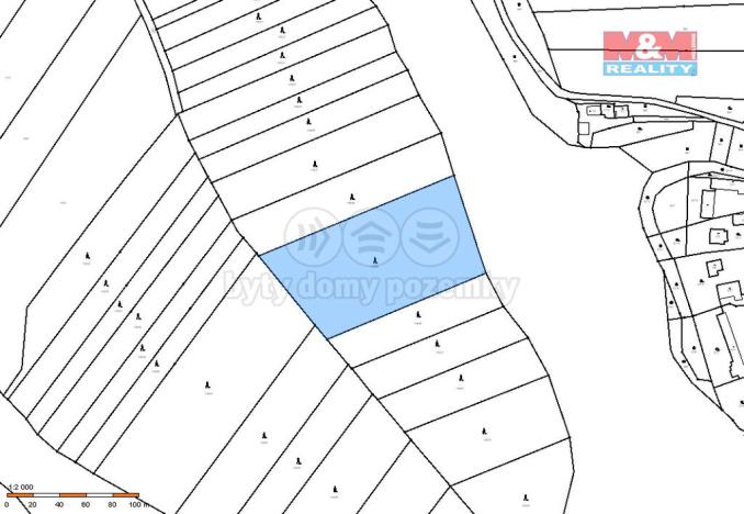 Prodej lesa, Borovany, 11302 m2