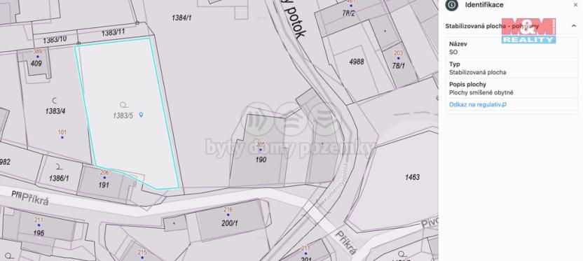 Prodej pozemku pro bydlení, Strmilov, 987 m2