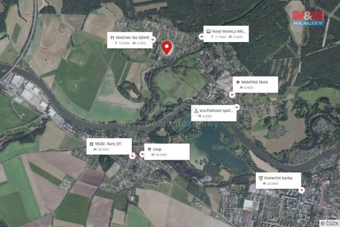 Prodej pozemku pro bydlení, Nový Vestec, Dr. J. B. Foerstera, 847 m2