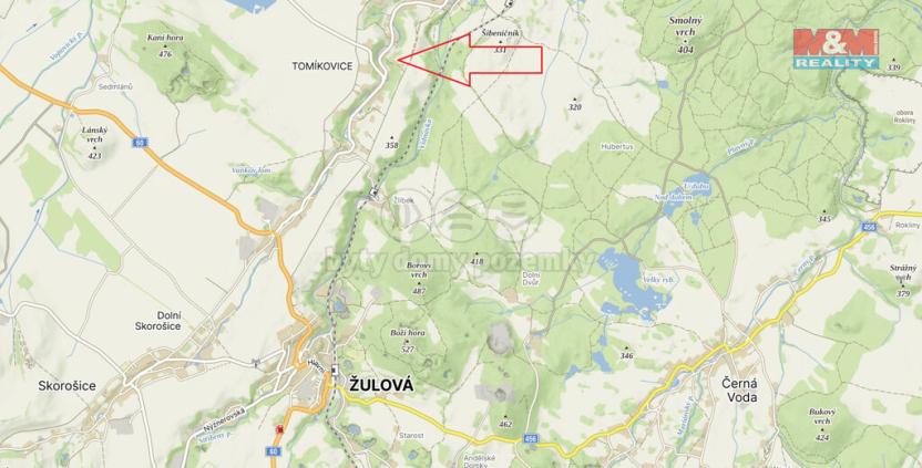 Prodej pozemku pro bydlení, Žulová, 1298 m2