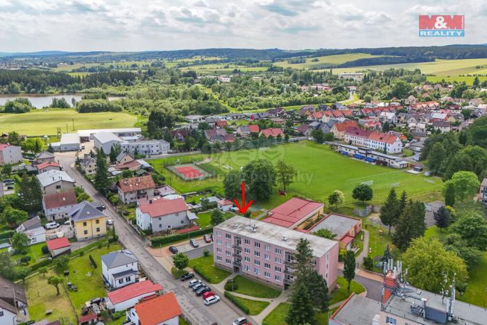 Prodej bytu 3+1, Velká Hleďsebe, Tyršova, 74 m2