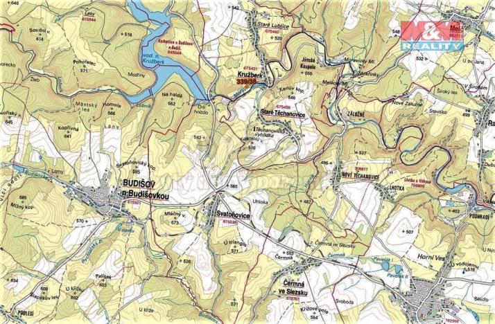 Prodej trvalého travního porostu, Kružberk, 1620 m2