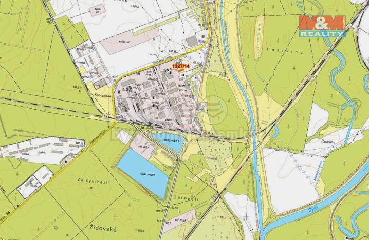 Prodej zemědělské půdy, Břeclav, 263 m2