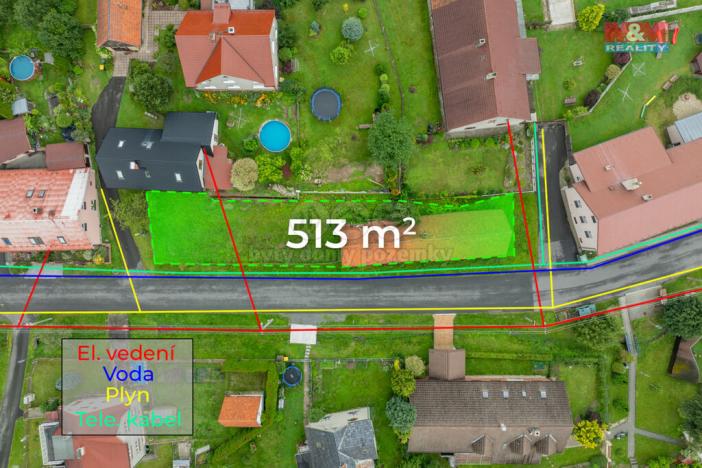 Prodej pozemku pro bydlení, Nový Jičín - Straník, 513 m2