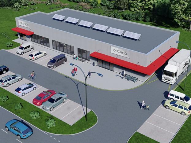 Pronájem obchodního prostoru, Žlutice, Nádražní, 640 m2