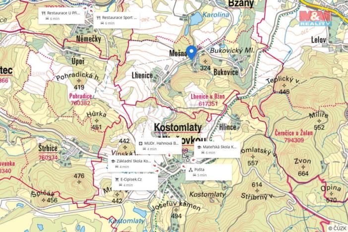 Prodej pozemku pro bydlení, Bžany - Mošnov, 1596 m2